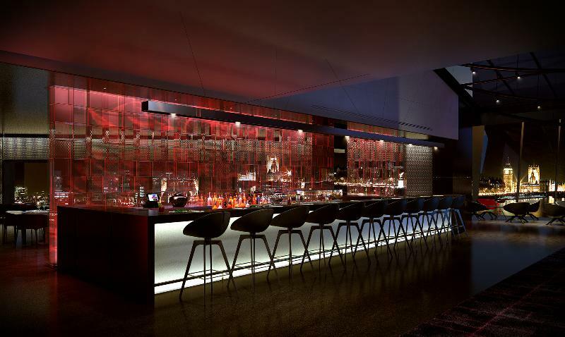 Plaza On The River London Kültér fotó The bar at the 1000 Museum Hotel